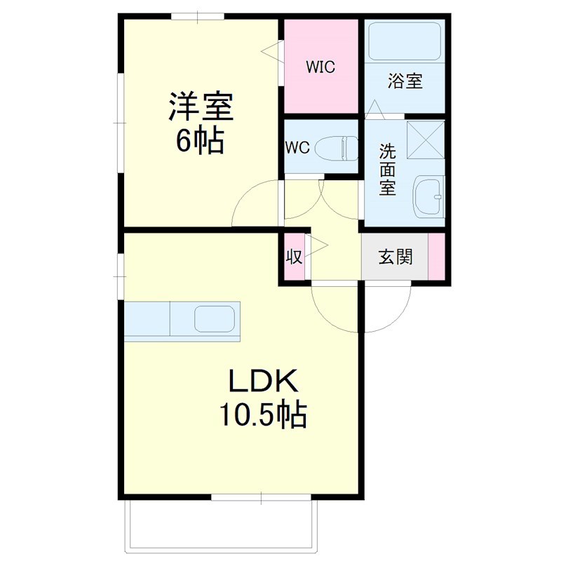 ウィルモア幸 間取り図