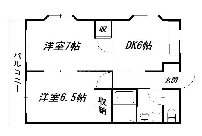 シェールメゾン山内 間取り図