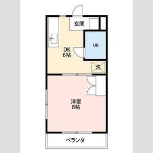 マンション富士見台 302号室 間取り