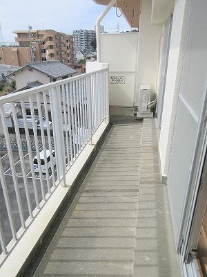 マンション第二ろくべい ベランダ
