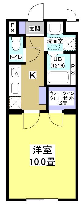 ブリアージュ早出 102号室 間取り