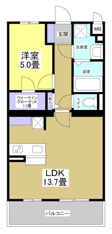 ブリアージュ早出 間取り図