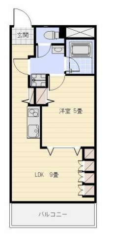 アルコⅤ 705号室 間取り