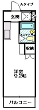 磐田グレイス第３マンション 107号室 間取り