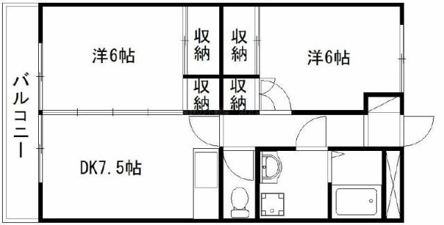 ノースハウス 間取り図