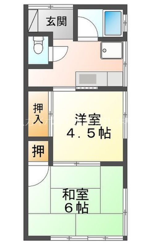 サンハイツ 間取り図