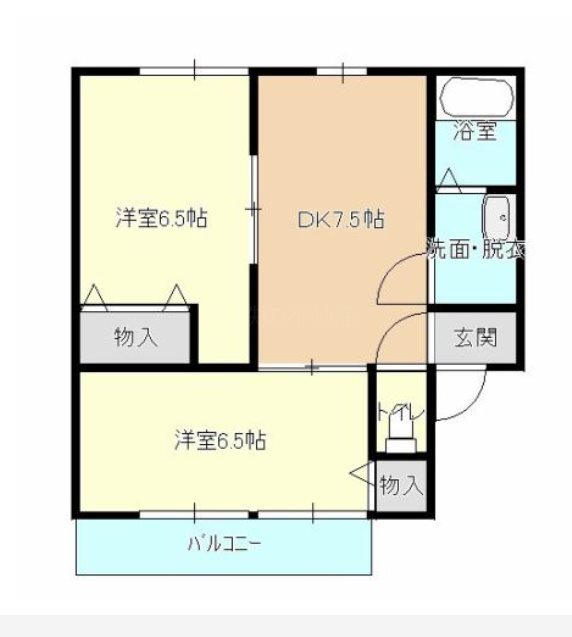 グレースビラ 間取り図