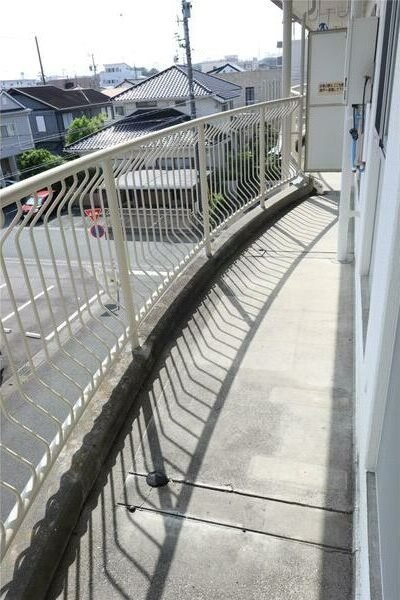 上島マンション ベランダ