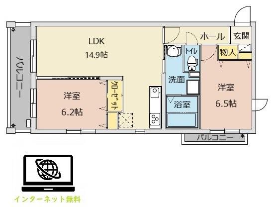 Grand　Cinq（グランサンク） 間取り