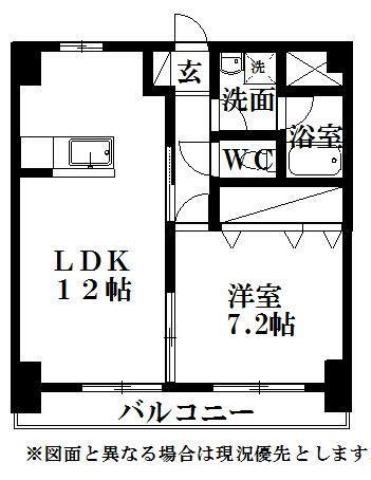 Ｍ・シュルプリーズ　ドゥ　 106号室 間取り