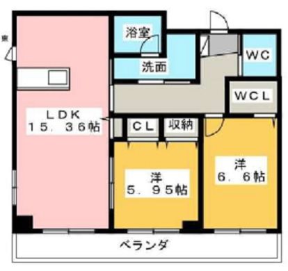 レガーロ掛川 間取り図