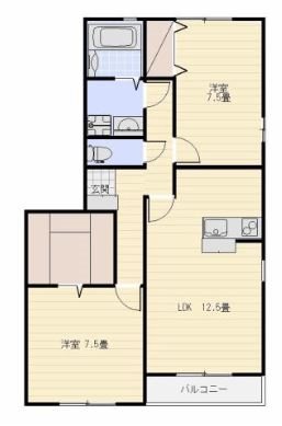 ゆらぎの杜Ⅲ 間取り図