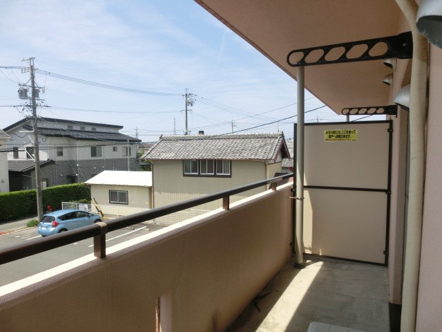 ウィズ・エフⅡ ベランダ