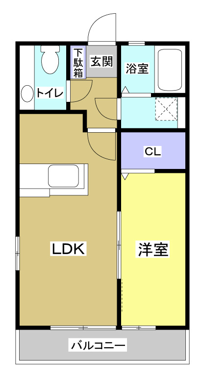 静岡県浜松市中央区志都呂２丁目13-24 間取り