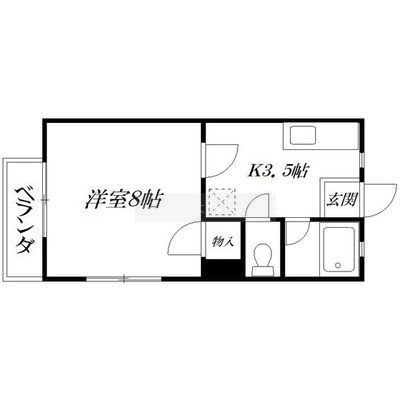 ベルハイツ 間取り図