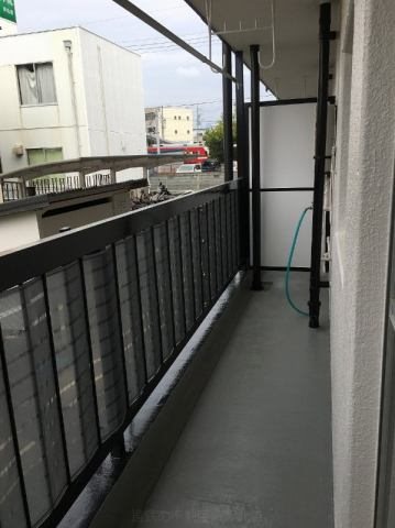 キブネハイツ ベランダ