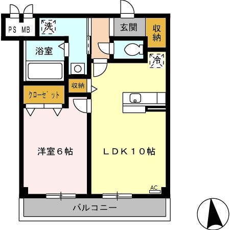 プリンセスコート 間取り図