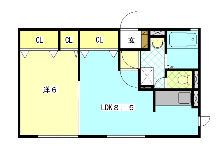 アイ・ウィング 間取り図