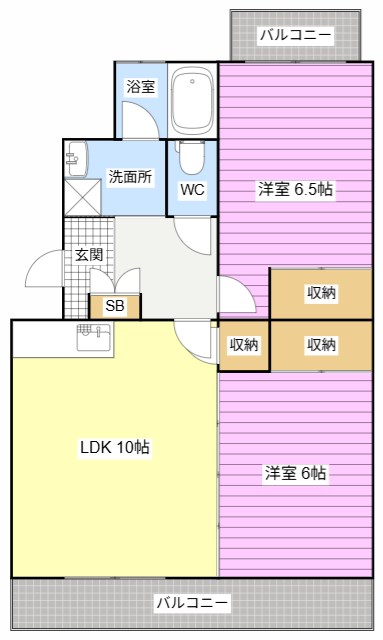 ドリームマンション 間取り図