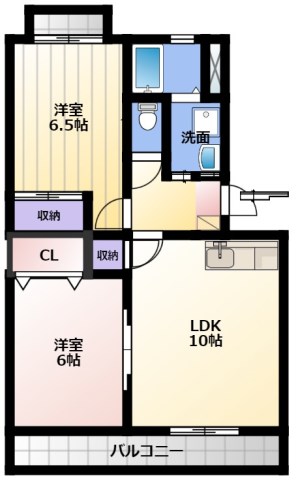 ドリームマンション 302号室 間取り