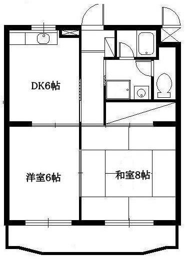 ロイヤルマルトウⅡ 間取り図