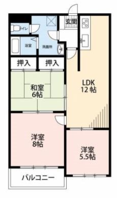 ダイヤモンド寿泉 間取り図