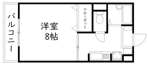 グリーンハイム高丘 間取り図