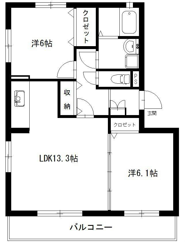 ルピナス 間取り図