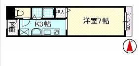 アーバンシティ上浅田 間取り図