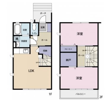 ベルコリーヌ 間取り図