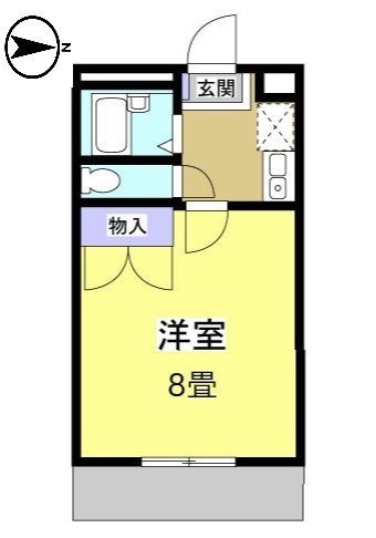 レジデンス城西 間取り図