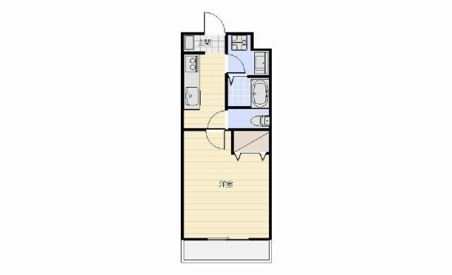 マンション秀 間取り図