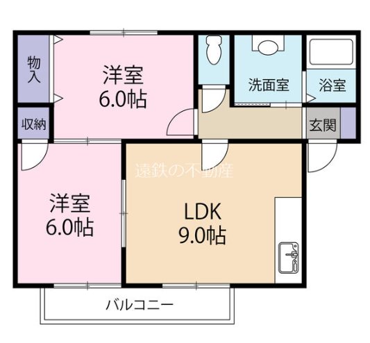 エトワールⅢ 間取り図