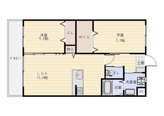 カフェ　プレッシオン 間取り図