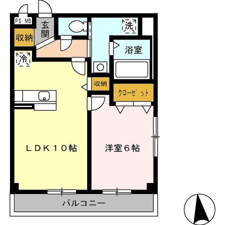プリンセスコート 間取り図