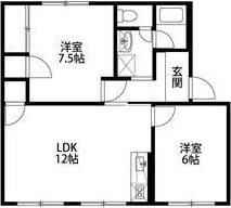サンフラワーⅢ 間取り