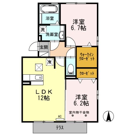 ウィスタリア 間取り図