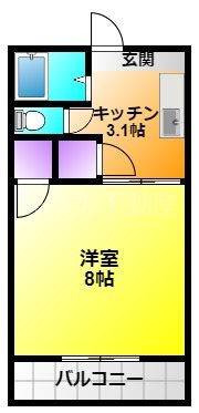 ネオ・コーポ12 間取り