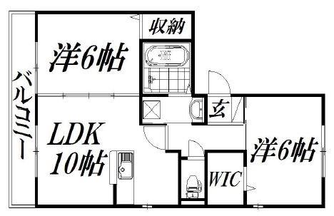 アヴェニール 間取り図