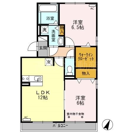シャトレー 間取り図