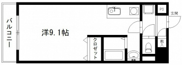 オンリーワン 間取り図