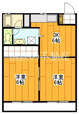 コーポ雅 間取り図