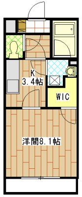 あっとほーむ 103号室 間取り