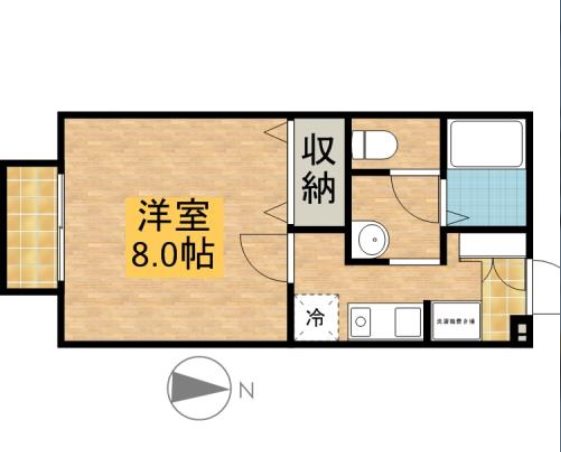 カンタベリーハウス 間取り図