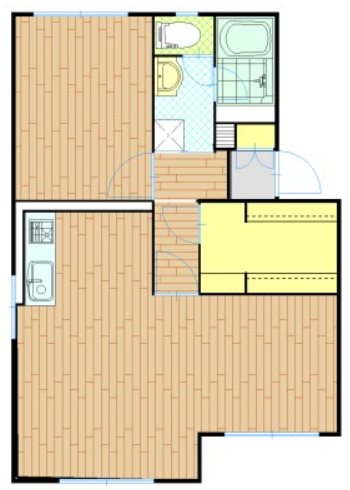 マンションサザンⅡ 105号室 間取り
