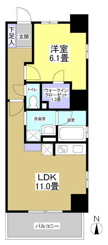 ブリアージュ御厨 間取り図