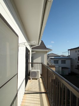 五平ハイツD ベランダ