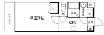 ハーヴェストⅠ 間取り図