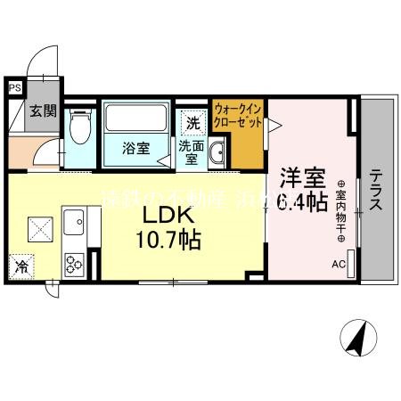 ラ・ヴェール　A棟 間取り図