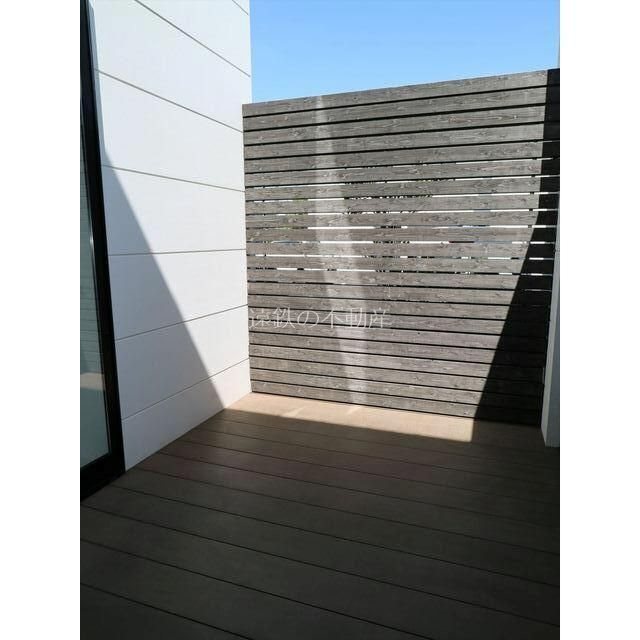 キャレブラン大蒲  ベランダ